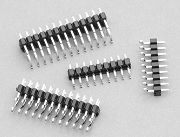 313 / 353 series Pin -Header- Strips- Single/Double row for Surfase Mount Technic and High-Temperature Body 2.54mm pitch